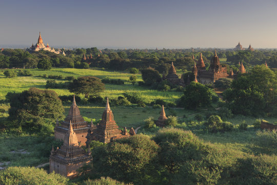Myanmar (Burma), Temples of Bagan (Unesco world Heritage Site)