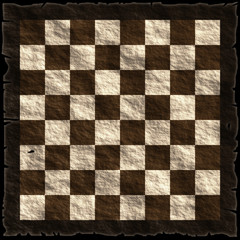 Schachbrett - altes Pergament 