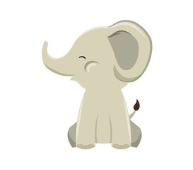 icon elephant design isolated vector illustration eps 10