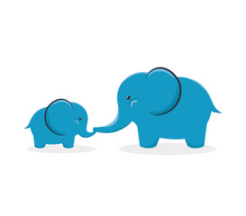 icon elephant design isolated vector illustration eps 10
