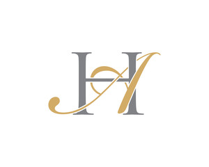 Neo Letter AH HA Logo Icon