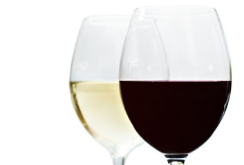  wine glasses on the table