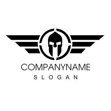 company name / logo / muscle / war / black style
