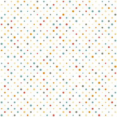 seamless background colored dots