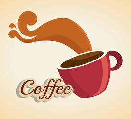 cartoon cup coffee design design vector illustration eps 10