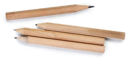 Pencil isolated on white background