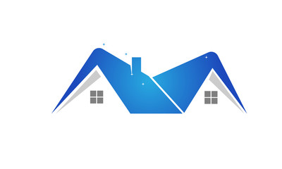 home rooftop blue shine