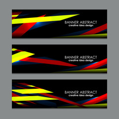 Business Banners Template Design, vector illustration