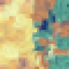yellow green and brown painting abstract background
