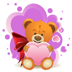 Teddy Bear with Heart
