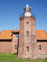 lighthouse red brick building