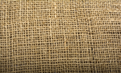 Dark background hessian sacking jute background