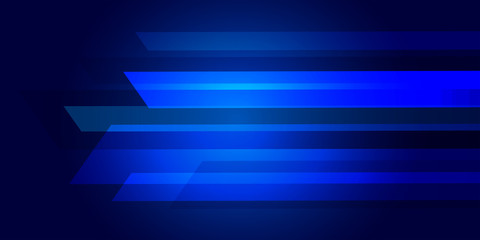 Blue Background abstract with lighting lines digital concept
