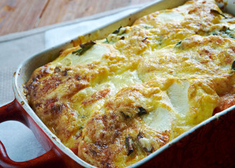 Moussaka zucchini