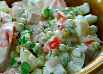 Latvian salad