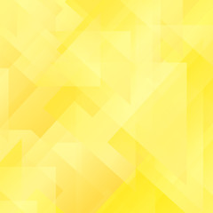 Abstract Yellow Pattern. Geometric Yellow Futuristic Background