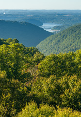 View from Overlook in Snake Hill WMA in WV