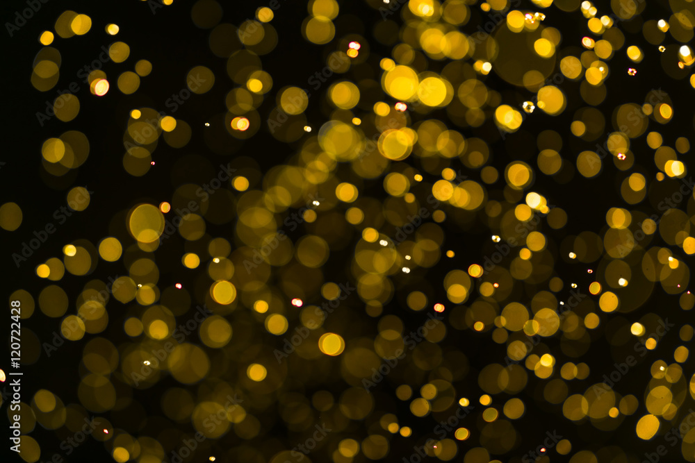 Wall mural abstract background with bokeh defocused lights and shadow