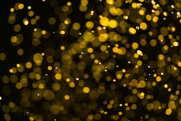 abstract background with bokeh defocused lights and shadow