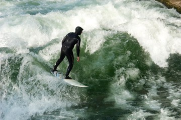 Eisbachsurfen München