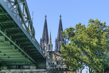 Sight of Cologne Cathedral