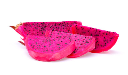 dragon fruit isolated on white background