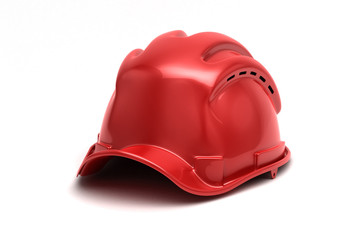 Red construction hat