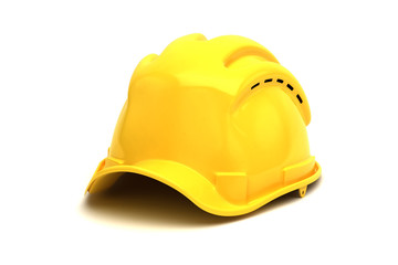 Fototapeta premium Yellow construction hat