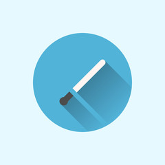 baton icon. flat style