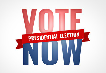 vote now presidential election symbol america USA