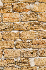Natural material for the construction of coquina
