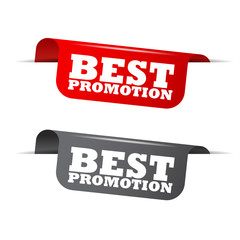 best promotion, red banner best promotion, vector element best promotion
