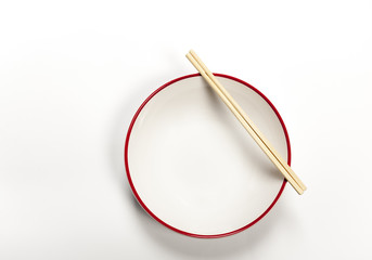 bowl and chopsticks