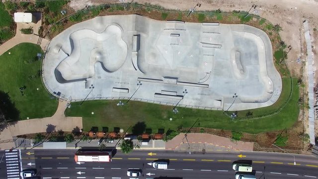 Skate park - Aerial view