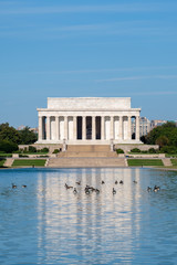 The Lincoln Memorial in Washington DC