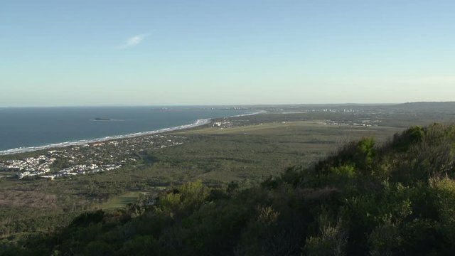 View from Mount Coolum in Queensland, Australia