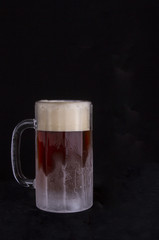 Frosty mug of beer