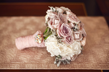 wedding bride's bouquet