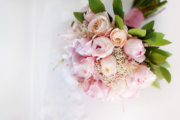 wedding bride's bouquet
