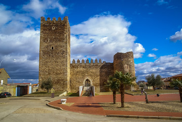 Castle in Laguna de Negrillos, Castilla y Leon, Spain © siete_vidas1