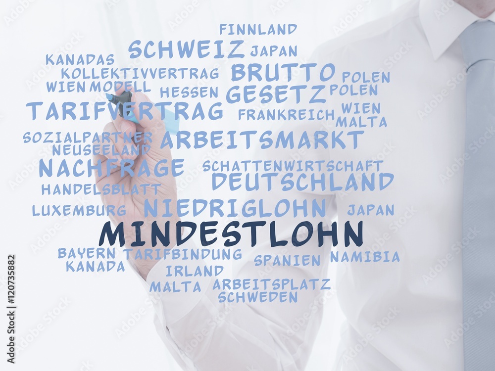 Sticker mindestlohn