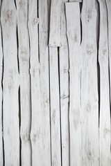 White wood texture background on the wall