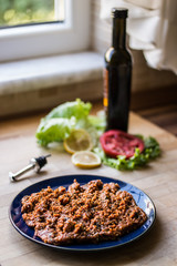 Kisir / Turkish Bulgur Wheat Salad.