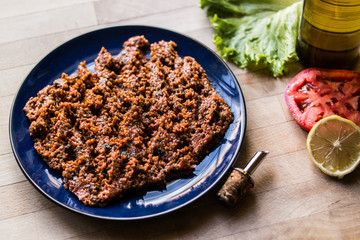 Kisir / Turkish Bulgur Wheat Salad.