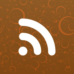 Wi-Fi symbol icon. Vector illustration