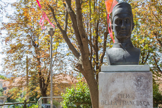 Statue Of Piero Della Francesca