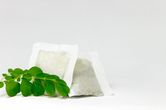 Moringa Leaves And Tea Bag