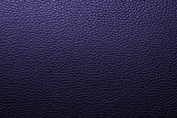 Deep blue leather texture or leather background for design with copy space for text or image.
