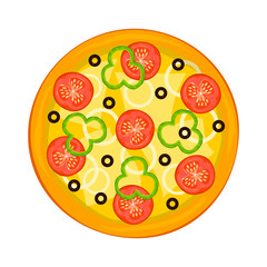 Pizza vector illustration