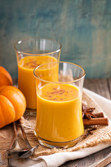 Fresh pumpkin juice